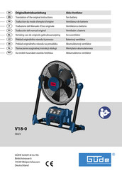 Gude 58423 Traducción Del Manual Original