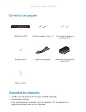 Ubiquiti EdgeRouter ER-6P Guia De Inicio Rapido