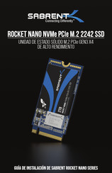 Sabrent ROCKET NANO Serie Guia De Instalacion