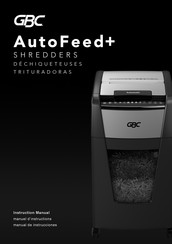 GBC AutoFeed+ 600X Manual De Instrucciones