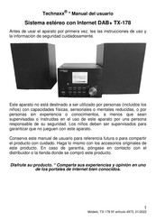 Technaxx TX-178 Manual Del Usuario