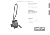 Wetrok Monovac Touch'n'Clean 6/11 Instrucciones De Uso