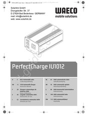 Waeco PerfectCharge IU1012 Instrucciones De Uso