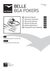 Altrad BGA 65 Manual Del Operador