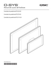 QSC Q-SYS TSC-50-G3 Manual Del Usuario Del Hardware