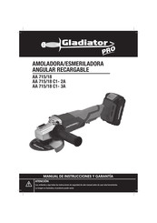 Gladiator PRO AA 715/18 Manual De Instrucciones Y Garantía