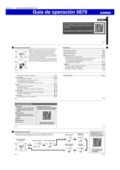Casio 5679 Guía De Operación