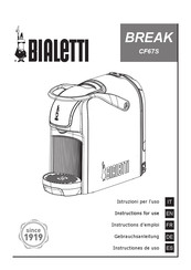 Bialetti BREAK CF67S Instrucciones De Uso