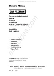 Craftsman 919.165611 Manual Del Usuario