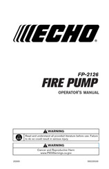 Echo FP-2126 Manual Del Operador