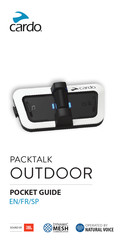 Cardo PACKTALK OUTDOOR Manual Del Usuario