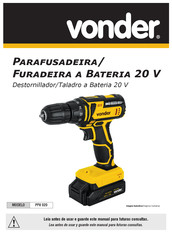 vonder PFV 020 Manual De Instrucciones