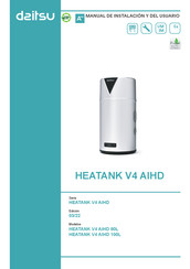 Daitsu HEATANK V4 AIHD 100L Manual De Instalación Y Del Usuario