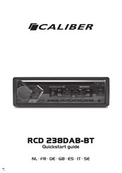 Caliber RCD 238DAB-BT Manual Del Usuario