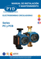 PYD Electrobombas PCB Serie Manual De Instalación Y Mantenimiento