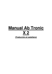 ABTronic X2 Manual