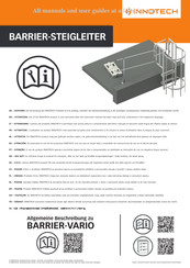 Innotech BARRIER-VARIO Instrucciones De Uso