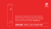 Zwilling FRESH & SAVE 36801-000-0 Manual De Instrucciones