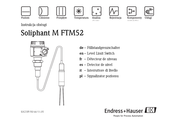 Endress+Hauser Soliphant M FTM52 Manual De Instrucciones
