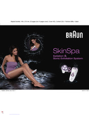 Braun Silk-epil 7 SkinSpa 7921 Manual Del Usuario