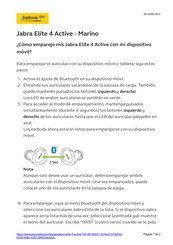 Jabra Elite 4 Active Guia De Inicio Rapido