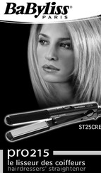 BaByliss pro 215 ST25CRE Manual Del Usuario