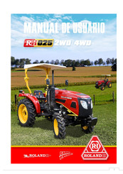 Roland H RH025 2WD Manual De Usuario