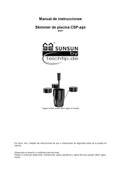 TeichTip SUNSUN CSP-250 Manual De Instrucciones