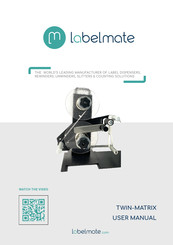 Labelmate TWIN-MATRIX-6-DELUXE-STATION Manual Del Usuario