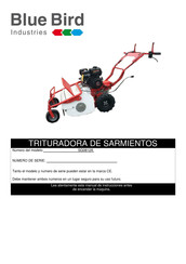 BLUE BIRD INDUSTRIES SG0812A Manual Del Usuario