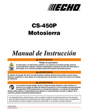 Echo CS-450P Manual De Instruccion