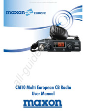 Maxon CIC Europe CM10 Manual Del Usuario