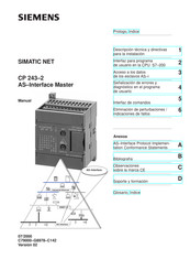 Siemens SIMATIC NET CP 243-2 Manual