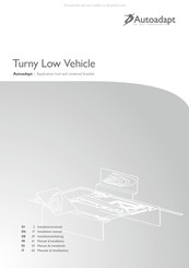 Autoadapt Turny Low Vehicle Manual De Instalación