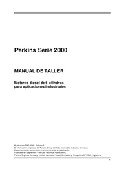 Perkins 2000 Serie Manual De Taller