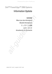 Dell PowerEdge 2950 Instrucciones De Actualización