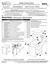 LDI Safco 8925 Instrucciones De Ensamblaje