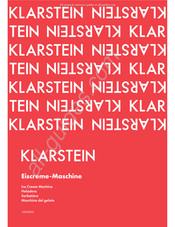 Klarstein 10031850 Manual Del Usuario