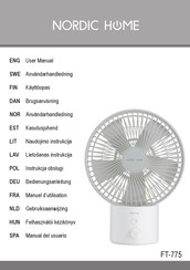 Nordic Home FT-775 Manual Del Usuario