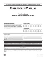 MTD OEM-190-180A Manual Del Operador