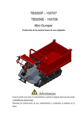 AGRIEURO 103727 Traducción De Las Instrucciones De Uso Originales