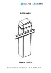 Wolpac MAGNETIC SLIM DRIVE III Manual Tecnico