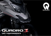 QUADRO VEHICLES QUADRO 3 Uso Y Mantenimiento