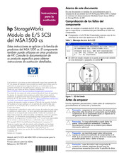 HP MSA1500 cs Instrucciones Para La Sustitución
