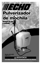 Echo MS-40BP Manual De Uso Y Cuidado