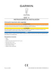Garmin GHS 11 Instrucciones De Instalación