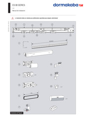 dormakaba ES 68 Serie Manual De Instalación