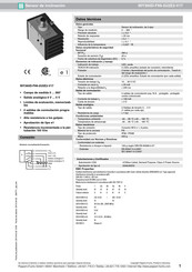Pepperl+Fuchs INY360D-F99-2U2E2-V17 Guia De Inicio Rapido