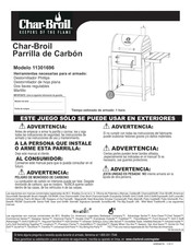 Char-Broil 11301696 Manual Del Usuario