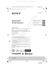 Sony MEX-M70BT Manual De Instrucciones